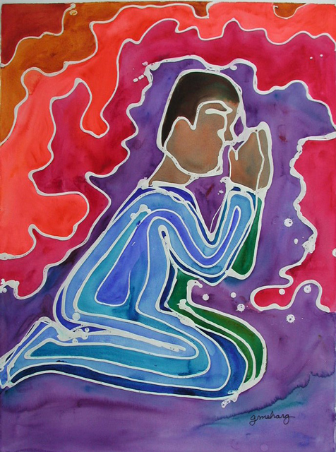 prayer warrior - Gwen Meharg - under CC license - https://drawneartogod.com/artdetail.html?ID=20010821&art=prayer-warrior-batik