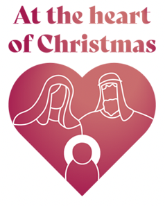 At the heart of Christmas (CofE branding for 2021)