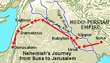 nehemiah's journey