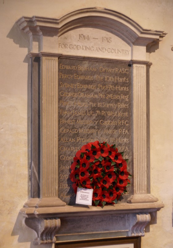 WW1 memorial