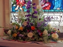 Flowers in Heckfield Church