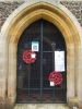 Heckfield Church with poppies  - 8th Nov 2020