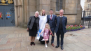 Olivia Haines & her family post ordination