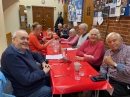 happy customers, showing approval rating of previous lunch club meals!