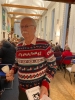 Richard, who was helping out at the back of church to welcome people (we loved the Christmas jumper!)