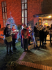 the choir leading our carols