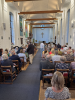 congregation almost all there now