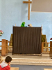we had the puppets, who are popular visitors to our All Age Service on the 1st Sunday each month at St John's